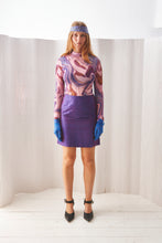 Load image into Gallery viewer, MOSCHINO PURPLE SKIRT
